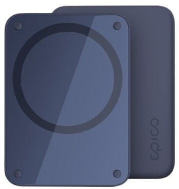 EPICO 4200mAh MagSafe kompatibilná bezdrôtová power banka 9915101600012 - modrá - zánovné