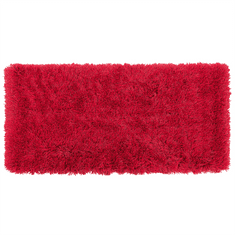 Beliani Koberec shaggy 80 x 150 cm červený CIDE