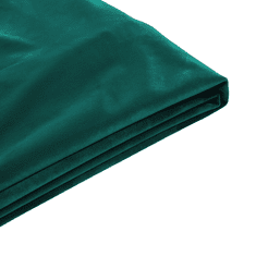 Beliani Náhradný povlak pre posteľ 160 x 200 cm tmavozelený FITOU