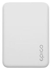 EPICO 4200mAh MagSafe kompatibilná bezdrôtová power banka 9915101900033 - svetlo šedá