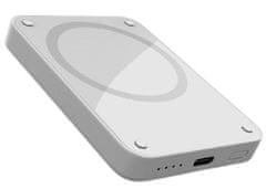 EPICO 4200mAh MagSafe kompatibilná bezdrôtová power banka 9915101900033 - svetlo šedá