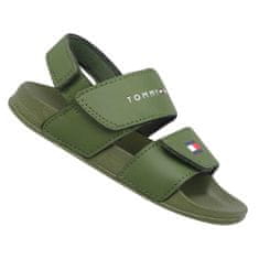 Tommy Hilfiger Sandále zelená 29 EU Velcro Sandal