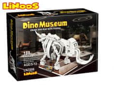 Mikro Trading LiNooS stavebnica 188 kusov kostry mamuta v krabici