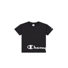 Champion Tričko čierna L Crewneck Tshirt