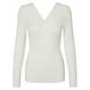 Dámske tričko PCSIRI Tight Fit 17095374 Bright White (Veľkosť XL)