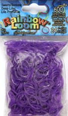 Rainbow Loom Original-gumičky-600ks- Sweets - fialová trblietavá