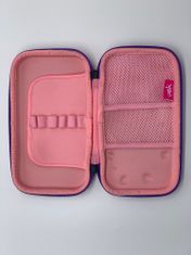 Klarion Školský jednoposchodový ružovo-fialový 3D peračník Mici