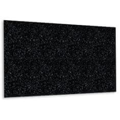 kobercomat.sk Nástenný panel PVC Klasická čierna podlaha 100x50 cm 