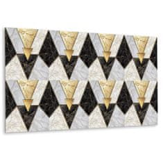 kobercomat.sk Dekoratívny nástenný panel Kamenné trojuholníky 100x50 cm 