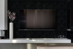 kobercomat.sk Nástenný panel PVC Klasická čierna podlaha 100x50 cm 