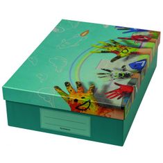Donau Krabica na školské potreby Painted hands
