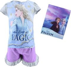Sun City Dětské pyžamo Frozen Ľadové kráľovstvo Magic bavlna LGREY - dárkové balení vel. 4 roky Velikost: 4 roky