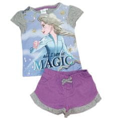 Sun City Dětské pyžamo Frozen Ľadové kráľovstvo Magic bavlna LGREY - dárkové balení vel. 4 roky Velikost: 4 roky