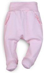 Nini dievčenské dojčenské polodupačky z organickej bavlny ABN-3302 ružová 56
