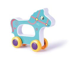 Rappa Rappa hračka pre najmenších na kolieskach Koník