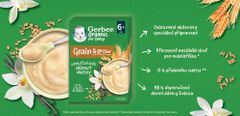 Gerber Organic nemliečna kaša s príchuťou vanilky 9x200 g