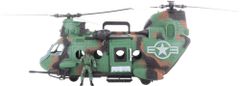 Lamps Vojenská sada s vrtuľníkom na batérie