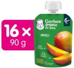 Gerber Organic kapsička mango 16x90 g