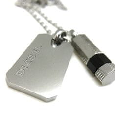 Diesel Pánsky náhrdelník s príveskami DX1156040