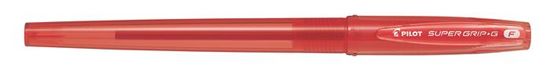 Pilot Guľôčkové pero s viečkom "Super Grip G", červená, 0,22 mm, BPS-GG-F-R