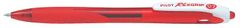 Pilot Guľôčkové pero "Rexgrip", červené telo, 0,27mm, červená, BRG-10F-RR-BG
