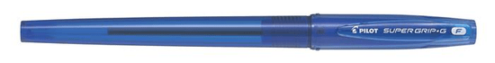 Pilot Guľôčkové pero s viečkom "Super Grip G", modrá, 0,22 mm, BPS-GG-F-L