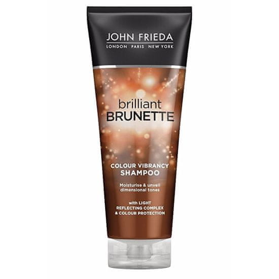 John Frieda Hydratačný šampón na farbené vlasy Brilliant Brunette Colour Protecting ( Moisturising Shampoo) 250
