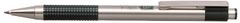 Zebra Guľôčkové pero "F 301", modrá, 0,24 mm, zelené telo z nerezovej ocele EF301GN