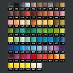 Caran´d Ache Súprava akvarelových pasteliek "Múzeum", 76 rôznych farieb, šesťhranné, 3510.376