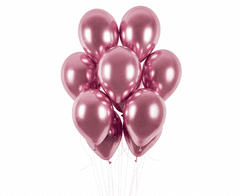 GoDan Latexový balón Shiny 13" / 33 cm - ružová