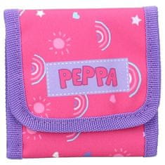 Vadobag Detská textilná peňaženka Miracle Peppa Pig