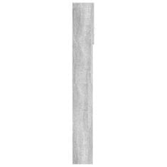 Vidaxl Kúpeľňová skrinka sivý dub sonoma 64x25,5x190 cm