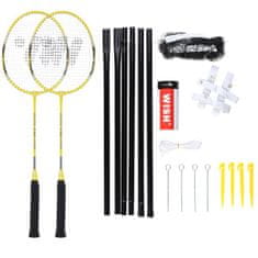 WISH sada na badminton Alumtech 4466 žlutá