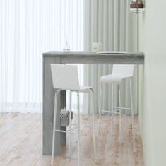Vidaxl Barový stôl, sivý dub sonoma, 102x45x103,5 cm