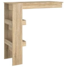 Vidaxl Barový stôl, sonoma, 102x45x103,5 cm, materiál na báze dreva