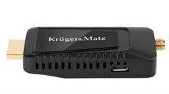 Krüger&Matz Set-top box KRUGER & MATZ KM9999, DVB-T2/C, H.265 HEVC