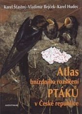 Vladimír Bejček: Atlas hnízdního rozšíření ptáků v ČR 2001-2003 + Ptačí oblasti ČR