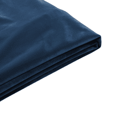 Beliani Náhradný poťah na posteľ 180 x 200 cm modrý FITOU