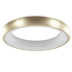 Beliani Stropné kovové LED svietidlo zlaté ATARAN