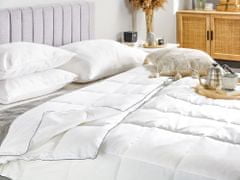 Beliani Celoročná posteľná prikrývka z mikrovlákna 135 x 200 cm NUPTSE