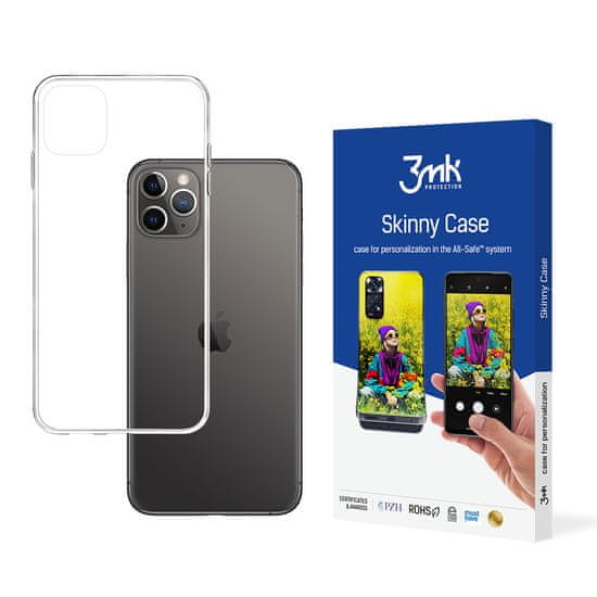 3MK Skinny puzdro pre Apple iPhone 11 Pro Max - Transparentná KP20204