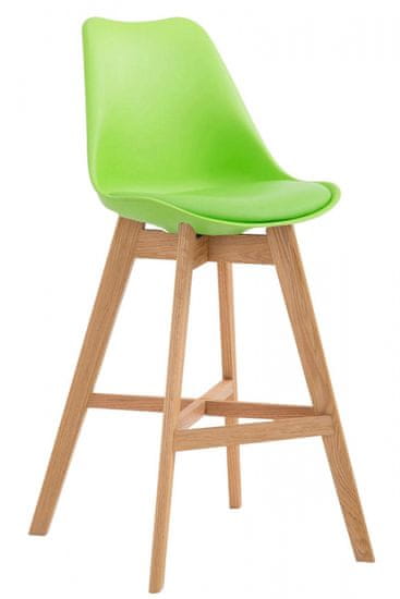 BHM Germany Barová stolička Cane, zelená