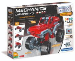 Clementoni Science&Play Mechanické laboratórium: Monster truck