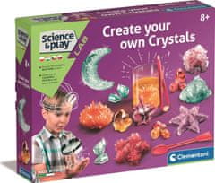 Clementoni Science&Play Laboratórium: Vytvor si vlastné kryštály