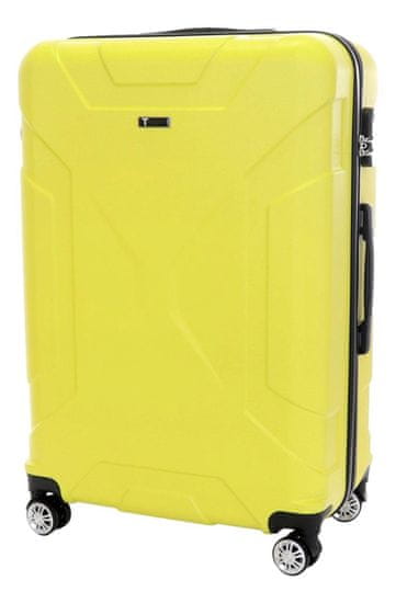 T-class® Cestovný kufor VT21121, žltá, XL