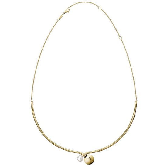 Calvin Klein Luxusné pozlátený náhrdelník Bubbly KJ9RJJ140100