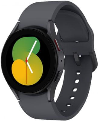 Inteligentné hodinky Samsung Galaxy Watch 5 LTE, 40 mm, eSIM obojstranná komunikácia bez prítomnosti telefónu LTE pripojenie volanie z hodiniek výkonné inteligentné hodinky výkonná batéria dlhá výdrž vojenský štandard, vodotesné, multišport, sledovanie tepu, GPS, Glonass, sledovanie spánku, dlhá výdrž batérie Wifi pripojenie Bluetooth 5.2 funkcie volania hliníkové telo profesionálnej metriky tréningové funkcie športové režimy kvalitný materiál vojenský štandard odolnosti MIL-STD-810G kompaktné rozmery inteligentných hodiniek odolná konštrukcia šikovné funkcie výkonné inteligentné hodinky Google Pay interná pamäť zafírové sklíčko 5ATM IP68