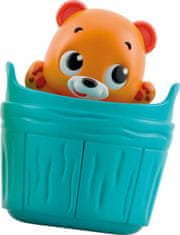 Clementoni BABY Peekaboo Vodní kamaráti: Vykukujúci medvedík