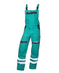 ARDON SAFETY Reflexné nohavice s náprsenkou ARDONCOOL TREND zelené