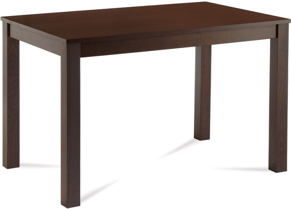 Autronic Jedálenský stôl 120x75 cm, farba orech BT-6957 WAL